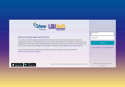 MyChart - Login Page MyChart - Login Page