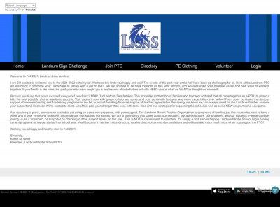 Landrum Middle School PTO - Home Page Landrum Middle School PTO - Home Page