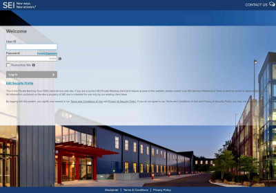 Log On - SEI Investments Log On - SEI Investments