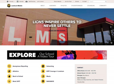 Landrum Middle School: Home Landrum Middle School: Home