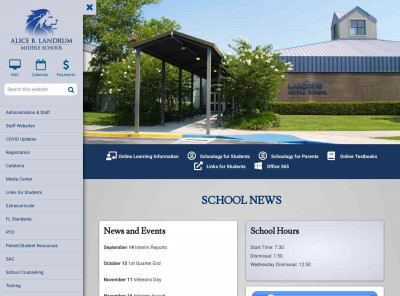 Registration Information - Alice B. Landrum Middle School Registration Information - Alice B. Landrum Middle School