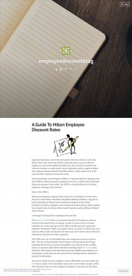 A Guide To Hilton Employee Discount Rates A Guide To Hilton Employee Discount Rates