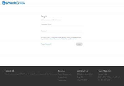 UWorld - Account UWorld - Account