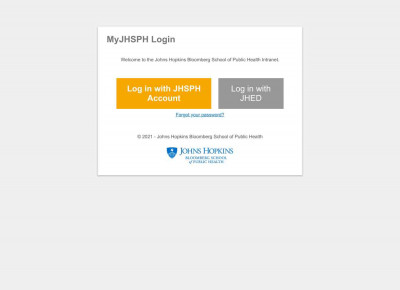My JHSPH - Johns Hopkins Bloomberg School of Public Health My JHSPH - Johns Hopkins Bloomberg School of Public Health