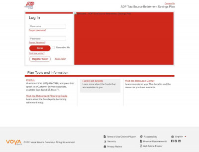 ADP TotalSource Retirement Savings Plan ADP TotalSource Retirement Savings Plan