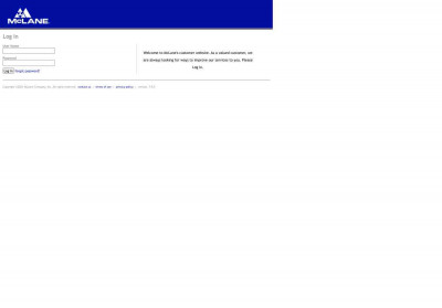 Log In | McLane Company, Inc. Log In | McLane Company, Inc.