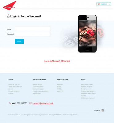 Webmail | ACTIVE 24, s.r.o. Webmail | ACTIVE 24, s.r.o.