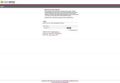 Login - Aspen Grove Solutions Login - Aspen Grove Solutions