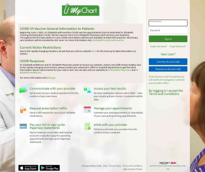 MyChart - Login Page MyChart - Login Page