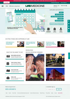 Welcome to myUAB Medicine - Patient Portal Welcome to myUAB Medicine - Patient Portal