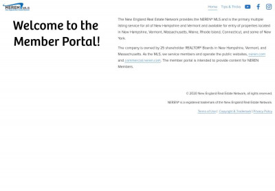 NEREN Member Portal NEREN Member Portal
