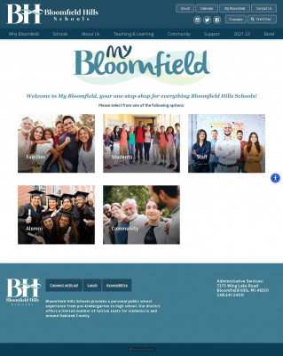 Welcome to Parent Portal Connection - Bloomfield Hills Schools Welcome to Parent Portal Connection - Bloomfield Hills Schools