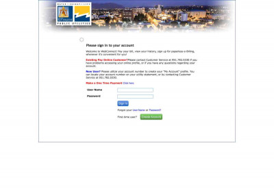 Riverside Public Utilities - WebConnect Riverside Public Utilities - WebConnect
