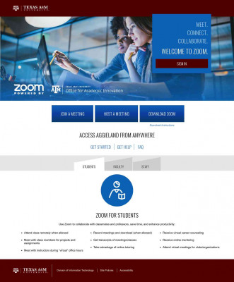 TAMU Zoom TAMU Zoom