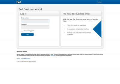 Bell Business email Bell Business email