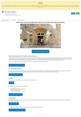 iLab, Columbia University's Core Facility ... - Agilent iLab, Columbia University's Core Facility ... - Agilent