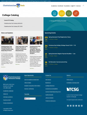 Chattahoochee Technical College ... - College Catalog Chattahoochee Technical College ... - College Catalog