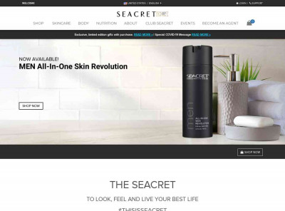 SEACRET Direct - Experience the beautifying and therapeutic ... SEACRET Direct - Experience the beautifying and therapeutic ...