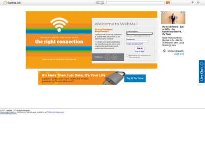 EarthLink WebMail EarthLink WebMail