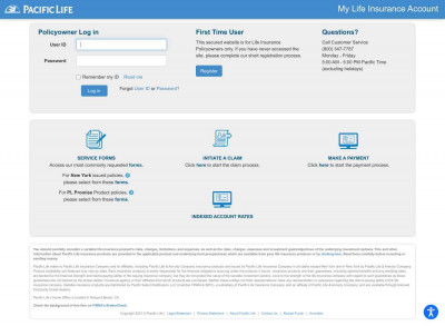 Login - Pacific Life - My Life Insurance Account Login - Pacific Life - My Life Insurance Account