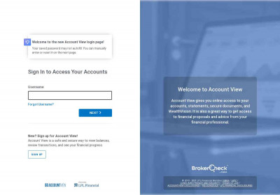 Account View Account View