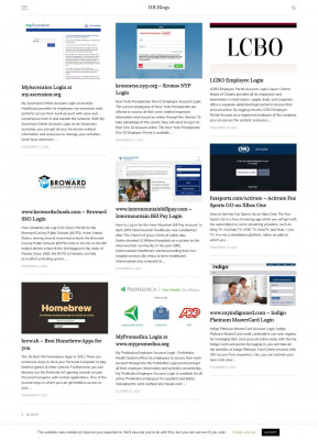 Login Guide - HR Blogs Login Guide - HR Blogs