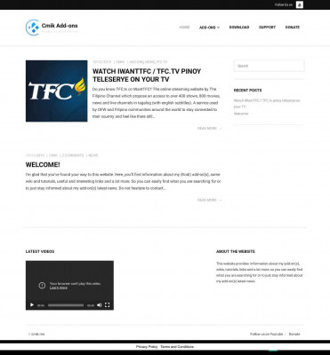 TFC.tv for Kodi - Cmik Add-ons TFC.tv for Kodi - Cmik Add-ons