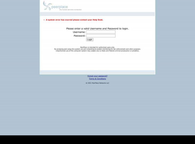 PeerPlace - Login PeerPlace - Login