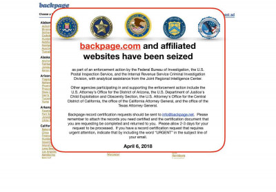 Backpage Seizure Backpage Seizure
