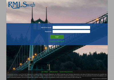 Login Page - RMLSweb Login Page - RMLSweb