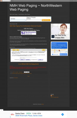 NMH Web Paging ~ NorthWestern Web Paging NMH Web Paging ~ NorthWestern Web Paging