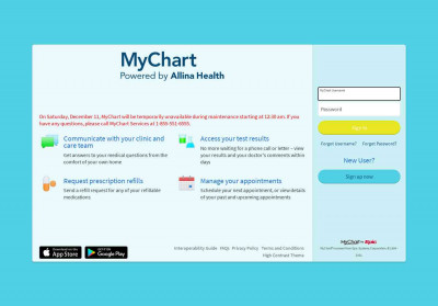 Online Health Record - MyChart | Powered by Allina Health for ... Online Health Record - MyChart | Powered by Allina Health for ...