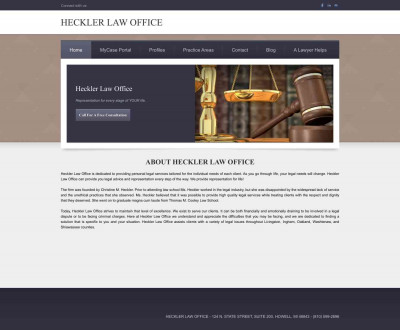 MyCase Portal - Heckler Law Office MyCase Portal - Heckler Law Office