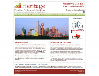 IMPERIAL PFS | Heritage Premium Assigment Company IMPERIAL PFS | Heritage Premium Assigment Company