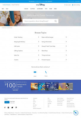 Disney® Visa® Card - shopDisney Guest Services Disney® Visa® Card - shopDisney Guest Services
