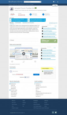 Amader Forum Toolbar - Informer Technologies, Inc. Amader Forum Toolbar - Informer Technologies, Inc.