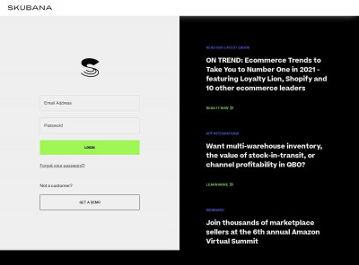 Skubana - Login Skubana - Login