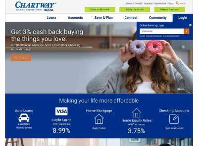 Chartway Federal Credit Union - Banking, Loans, Mortgages ... Chartway Federal Credit Union - Banking, Loans, Mortgages ...