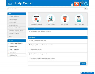 FLVS Help Center FLVS Help Center