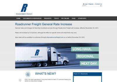 Login - Roadrunner Freight Login - Roadrunner Freight