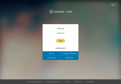 SAM - Login - Cengage SAM - Login - Cengage