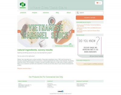 Nikken Foods: Natural Ingredients Manufacturer - Savory ... Nikken Foods: Natural Ingredients Manufacturer - Savory ...