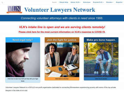 VLN - Connecting volunteer lawyers with clients in need. VLN - Connecting volunteer lawyers with clients in need.