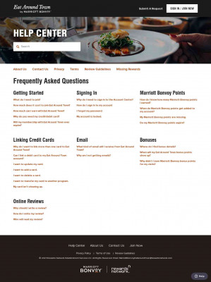 My account is locked. - Eat Around Town by Marriott Bonvoy ... My account is locked. - Eat Around Town by Marriott Bonvoy ...