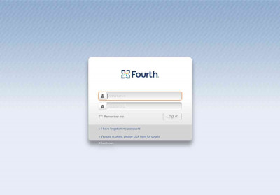 Fourth Hospitality Hospitality Software: Log-in Fourth Hospitality Hospitality Software: Log-in