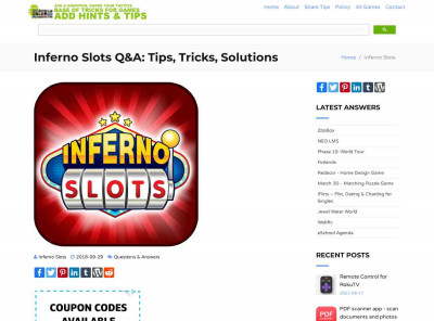 Inferno Slots Q&A: Tips, Tricks, Ideas | onlinehackz.com Inferno Slots Q&A: Tips, Tricks, Ideas | onlinehackz.com