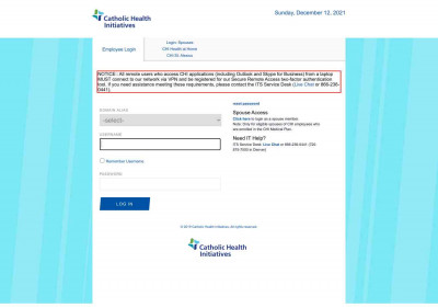 CHI Login - Catholic Health Initiatives CHI Login - Catholic Health Initiatives