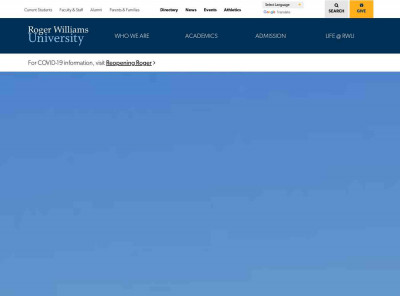Log in | Roger Williams University Log in | Roger Williams University