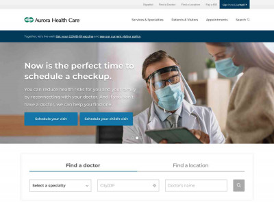 Aurora Health Care: Home Aurora Health Care: Home