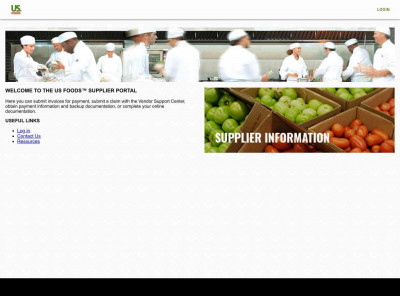 US Foods™ Supplier Portal US Foods™ Supplier Portal